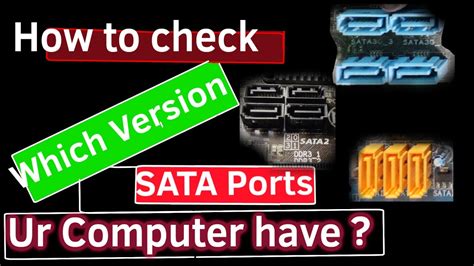 hard drive test port|how to find sata port.